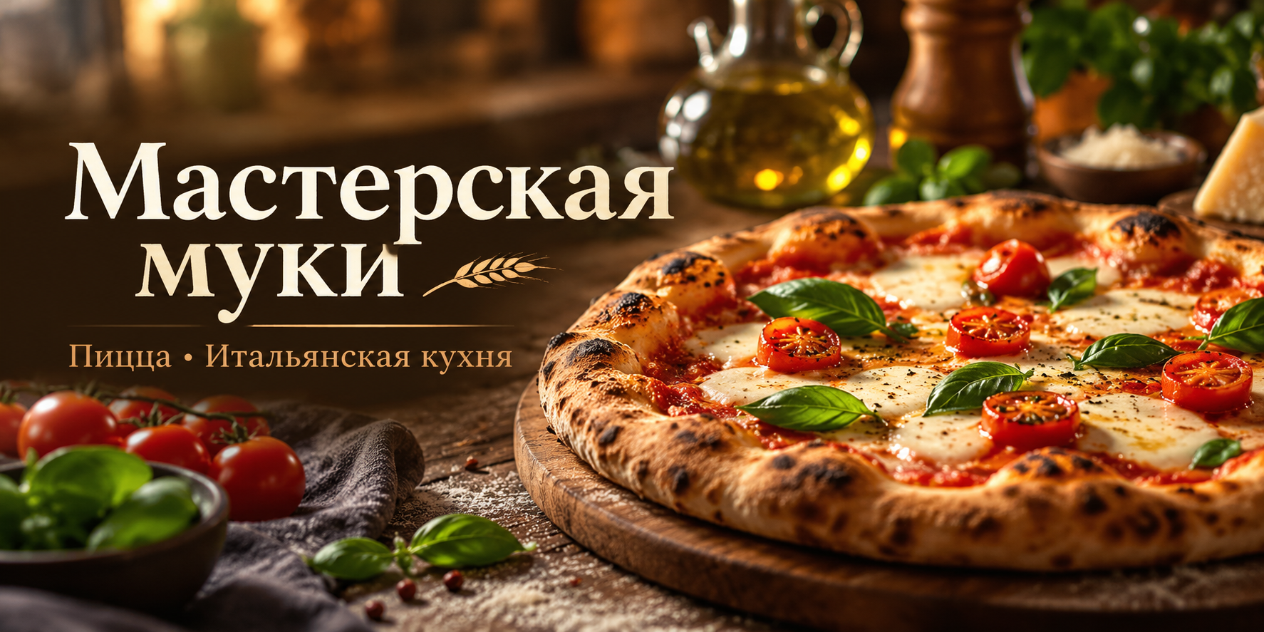Мастерская муки — пицца и итальянская кухня